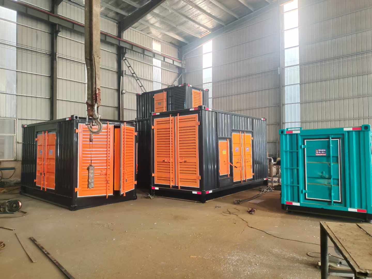 应急500kw柴油发电机组可以带动多少功率设备？