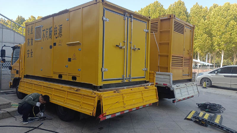 应急柴油发电机组和UPS电源配合使用时的注意事项